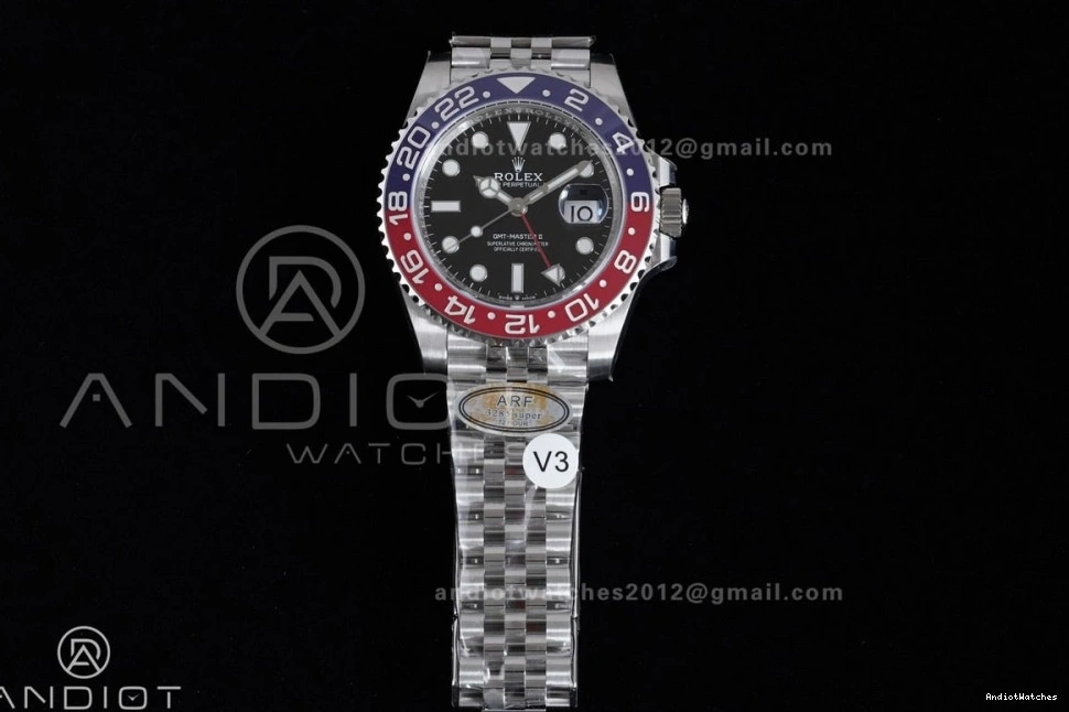 BLRO V Bezel ) SS (UV Master Timeless SH3285 Jubilee New ARF On Bracelet Pepsi 904L GMT II 862 Best 126710 1:1 Edition 0917